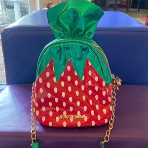 Betsey Johnson Strawberry Purse